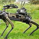 Perro robot. (Photo by Ghost Robotics / AFP)