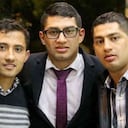 Jorge Enrique Bernal Castro, William Cañas Velasco, Carlos Alberto Bernal Castro y Wilber Cañas Velasco.