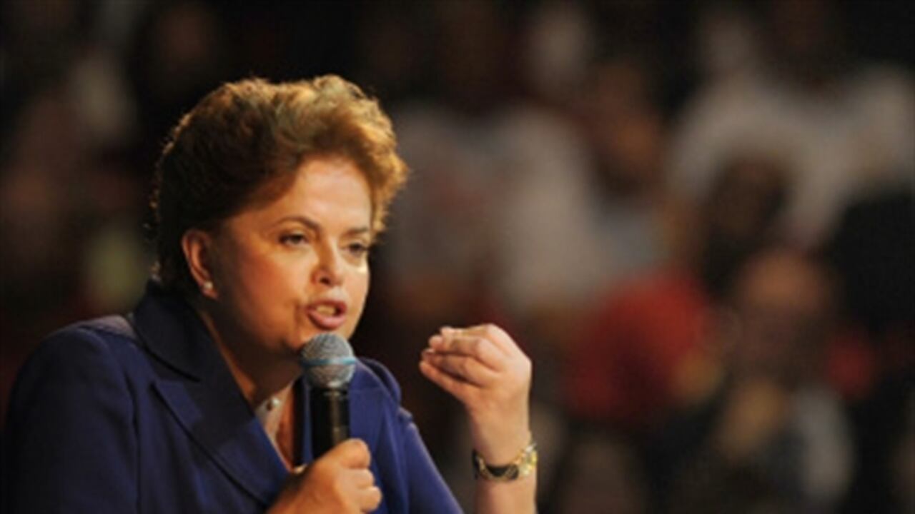 Dilma Rousseff, presidenta de Brasil.