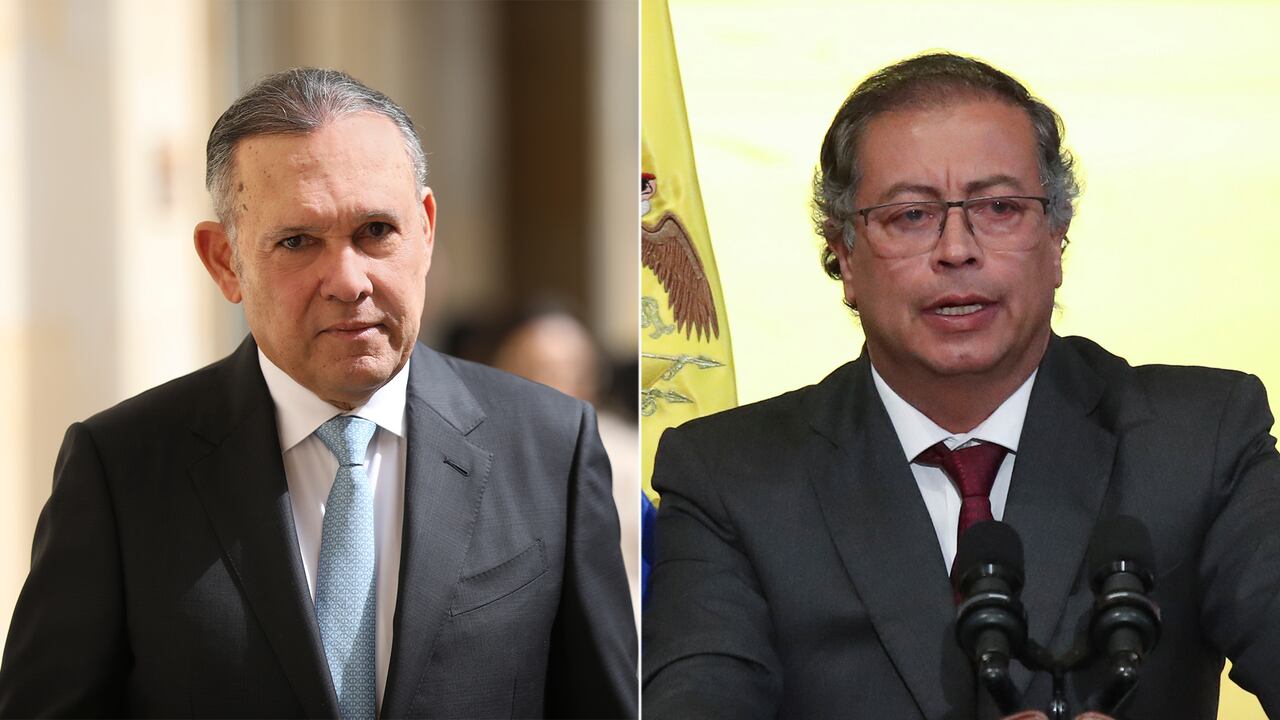 Efraín Cepeda y Gustavo Petro.