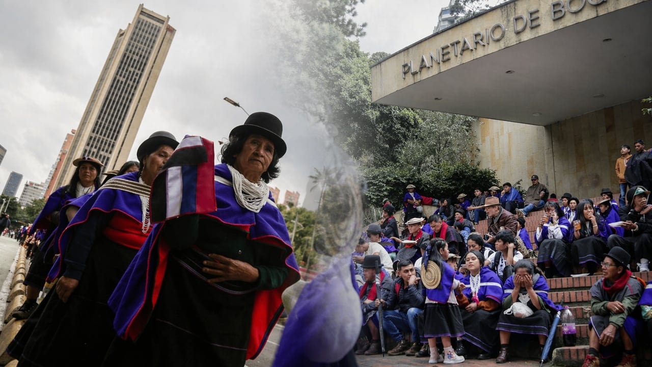 Bogotá prevé protestas de la comunidad Misak.