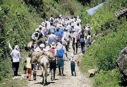 El desplazamiento forzado sigue siendo un grave problema para el país.