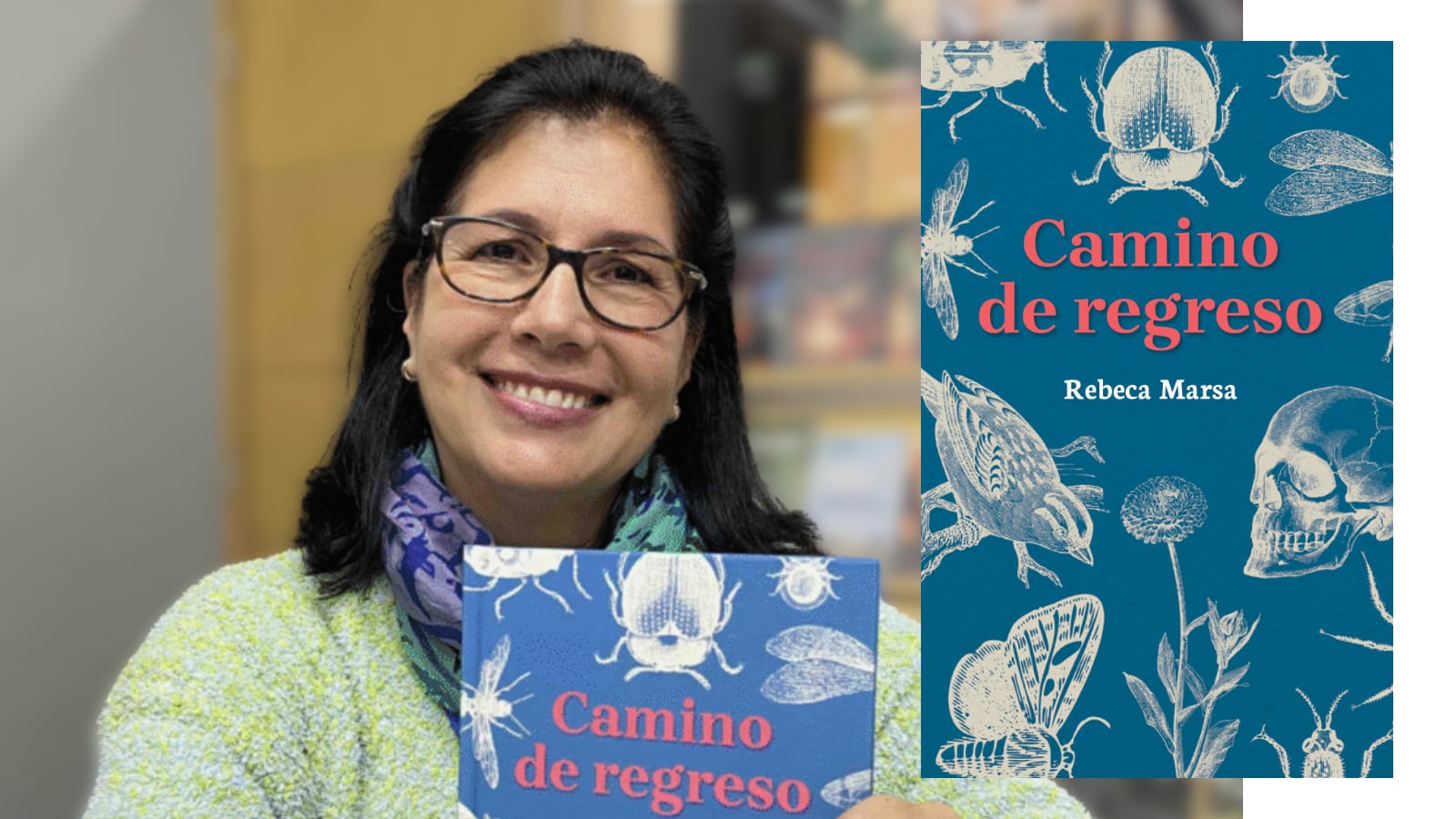 Rebeca Marsa, autora de 'Camino de regreso'.