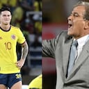 El técnico colombiano fue fulminante con el panorama de James.