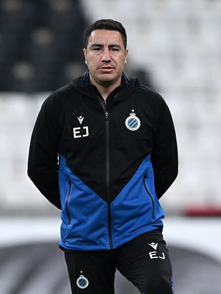 ISTANBUL - Club Brugge assistant coach Efrain Juarez during the UEFA Conference League group D match between Besiktas JK and Club Brugge at Besiktas Park on November 30 in Istanbul, Turkey. ANP | Hollandse Hoogte | GERRIT VAN COLOGNE (Photo by ANP via Getty Images)
