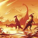 Los dinosaurios dominaban la Tierra hasta que desaparecieron hace más de 60 millones de años. Ilustración: ISTOCK