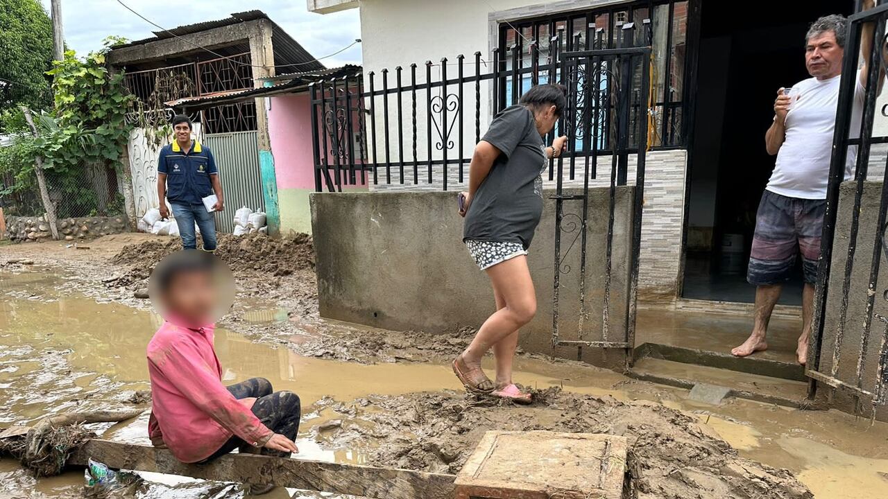 Más de cinco sectores se vivieron damnificados.