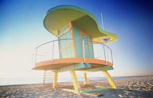 South Beach es una zona que ofrece un bello paisaje para los turistas.