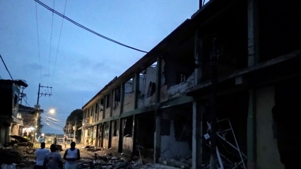 Ataque estación de Policía en Guapi, Cauca, en la madrugada del sábado 2 de noviembre.
