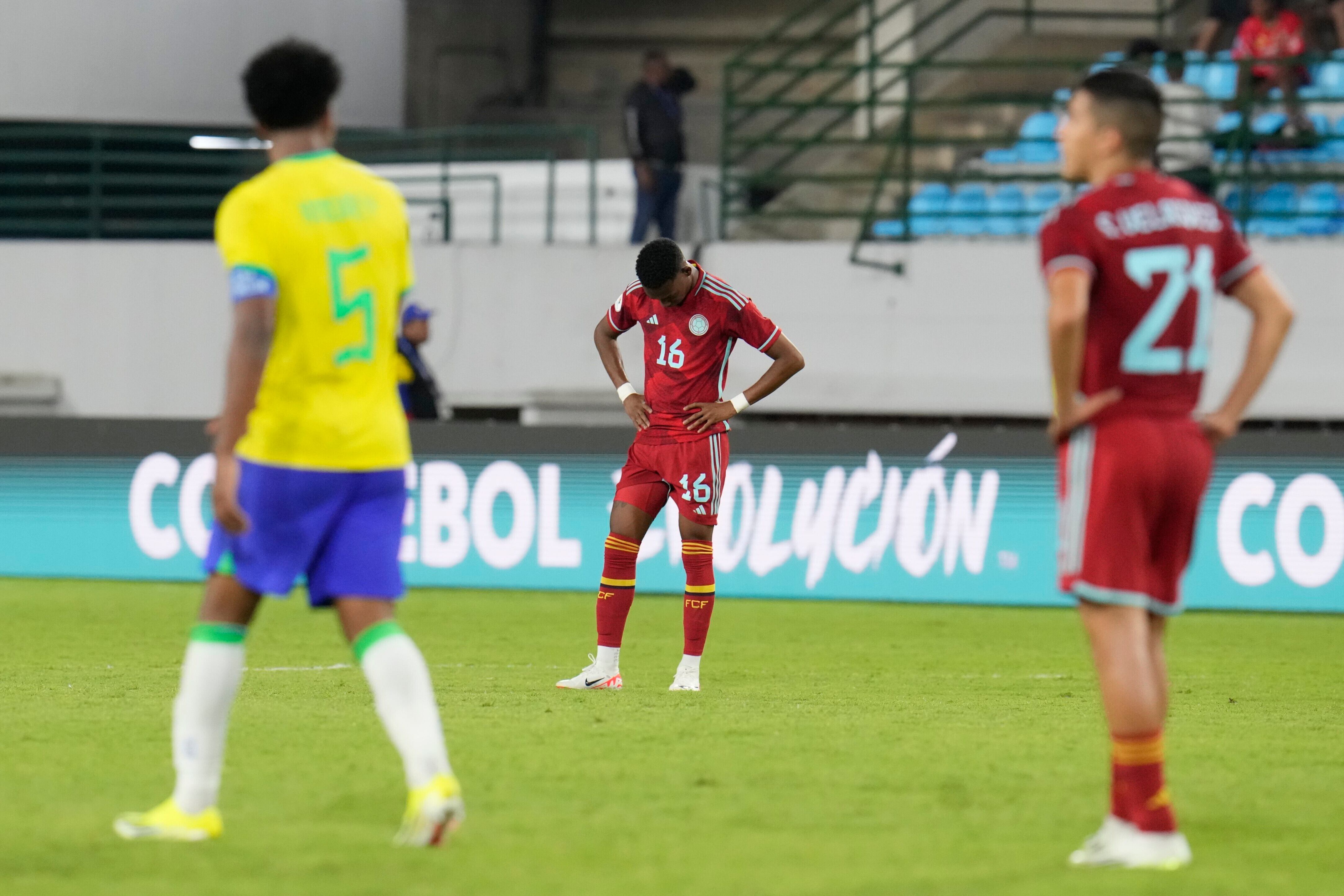 Brasil vs Colombia - Torneo Preolímpico - Selección Colombia Sub-23