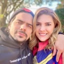 Ana Karina Soto y su esposo, Alejandro Aguilar.