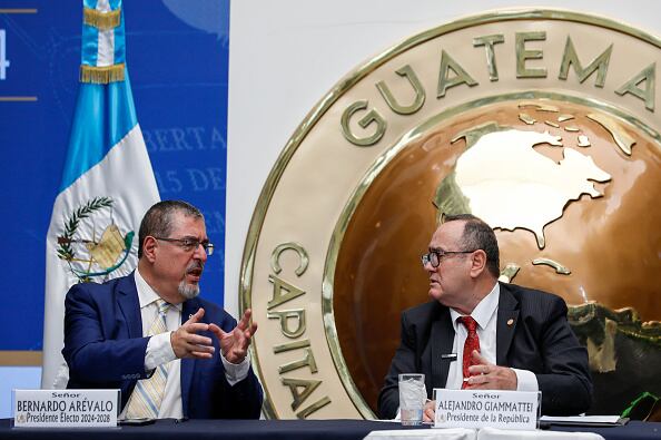 La semana pasada, el máximo tribunal electoral de Guatemala anuló la suspensión del partido de Arévalo , lo que representa una victoria para el Movimiento Semilla del presidente entrante mientras se prepara para asumir el cargo en 2024. Fotógrafo: Luis Echeverria/Bloomberg vía Getty Images