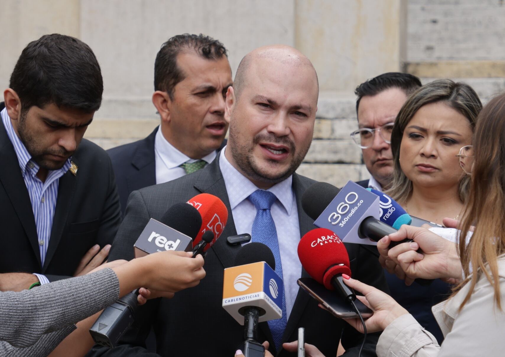 Rueda de prensa de la oposición sobre las misiones de censura