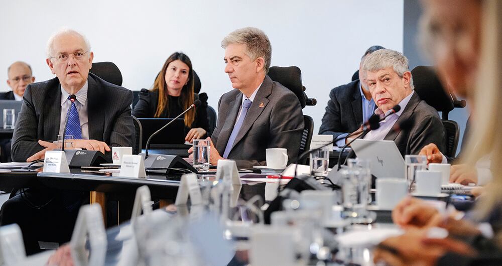 El ministro de Hacienda, José Antonio Ocampo, participó, junto con otros integrantes del gabinete del presidente Gustavo Petro, en el Comité Nacional Cafetero, en el que no hubo acuerdo para elegir al nuevo gerente de la Federación Nacional de Cafeteros.