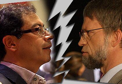 Gustavo Petro ha dicho que él fue quien le aconsejó a Mockus que se lanzara a la Alcaldía en el año 94, después de que salió de la rectoría de la U Nacional. Hoy, los candidatos se encuetran separados por diferencias, al parecer, insuperables