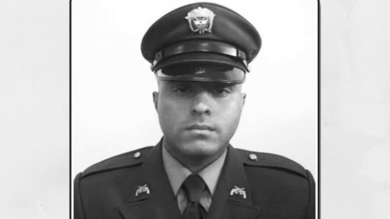 Patrullero Fredy Alberto Sierra Muriel, asesinado en Copacabana, Antioquia.
