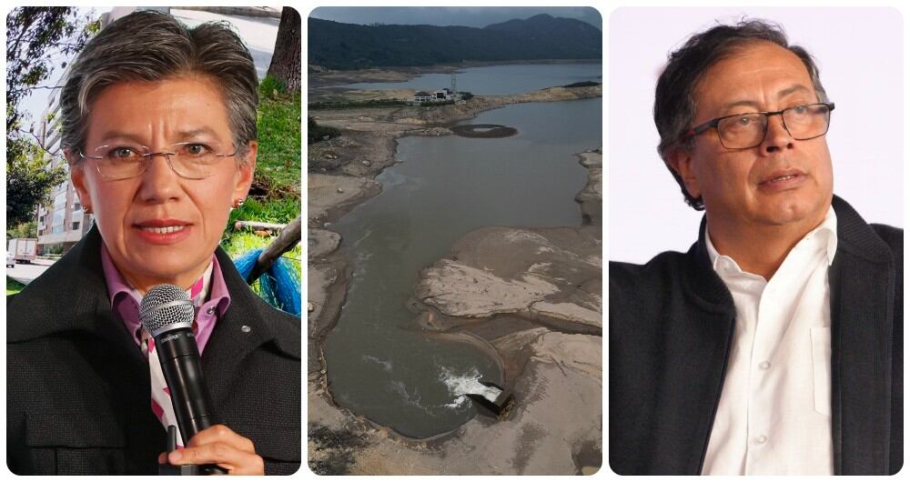 Claudia López, Gustavo Petro y la situación de los embalses.