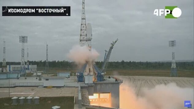 Rusia lanza su primera misión a la Luna en 50 años