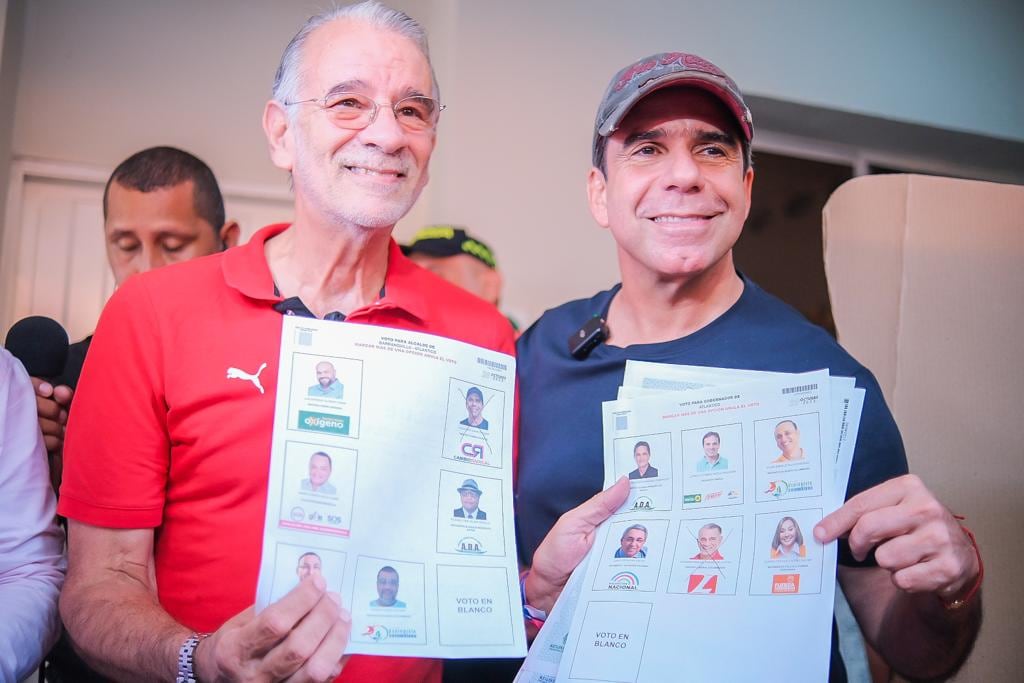 Eduardo Verano de la Rosa y Alejandro Char