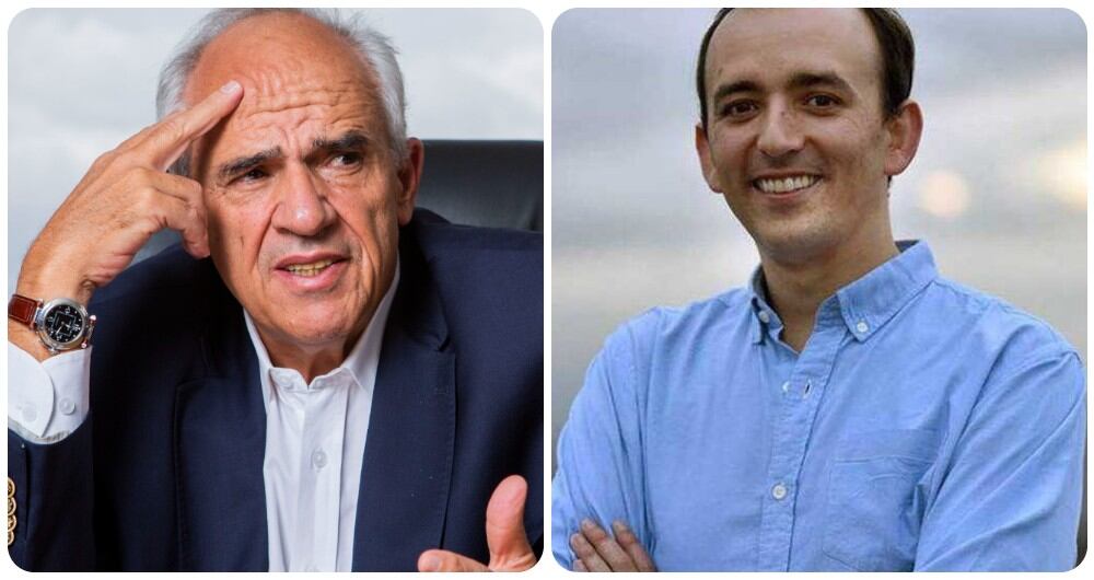 Ernesto Samper y su hijo, Miguel Samper.