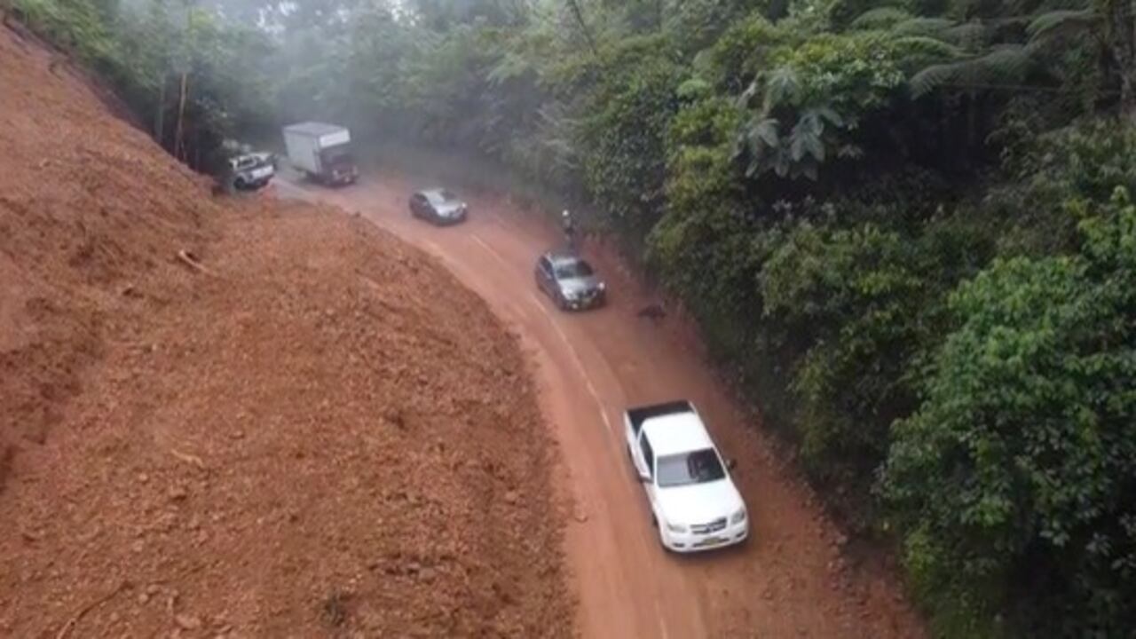 Invías determinó permitir el tránsito por la zona de 8:00 a.m. a 12:00 m.