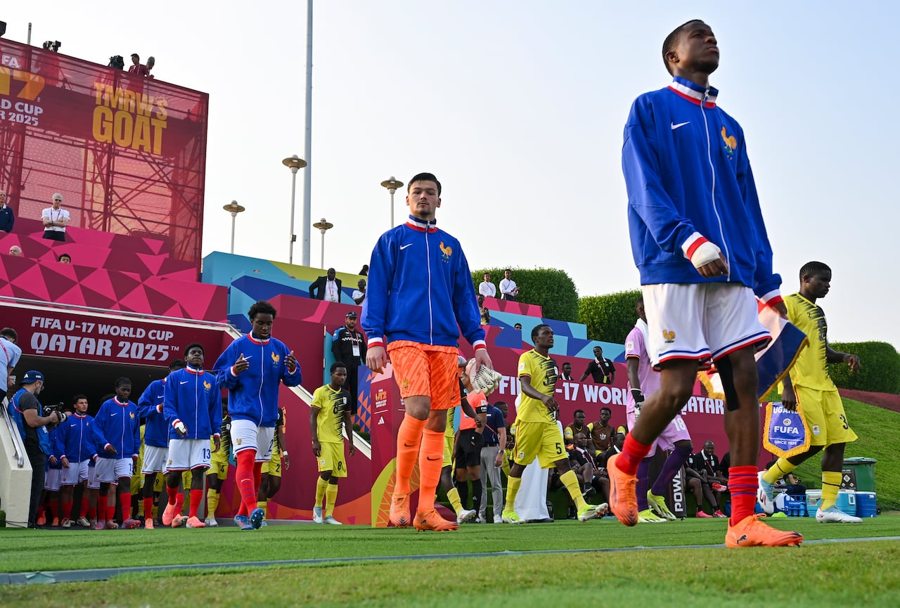 Francia Sub-17 en el cierre de la fase de grupos del Mundial de Qatar
