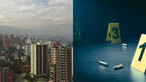 Hombre murió en el balcón de su tras bala perdida.