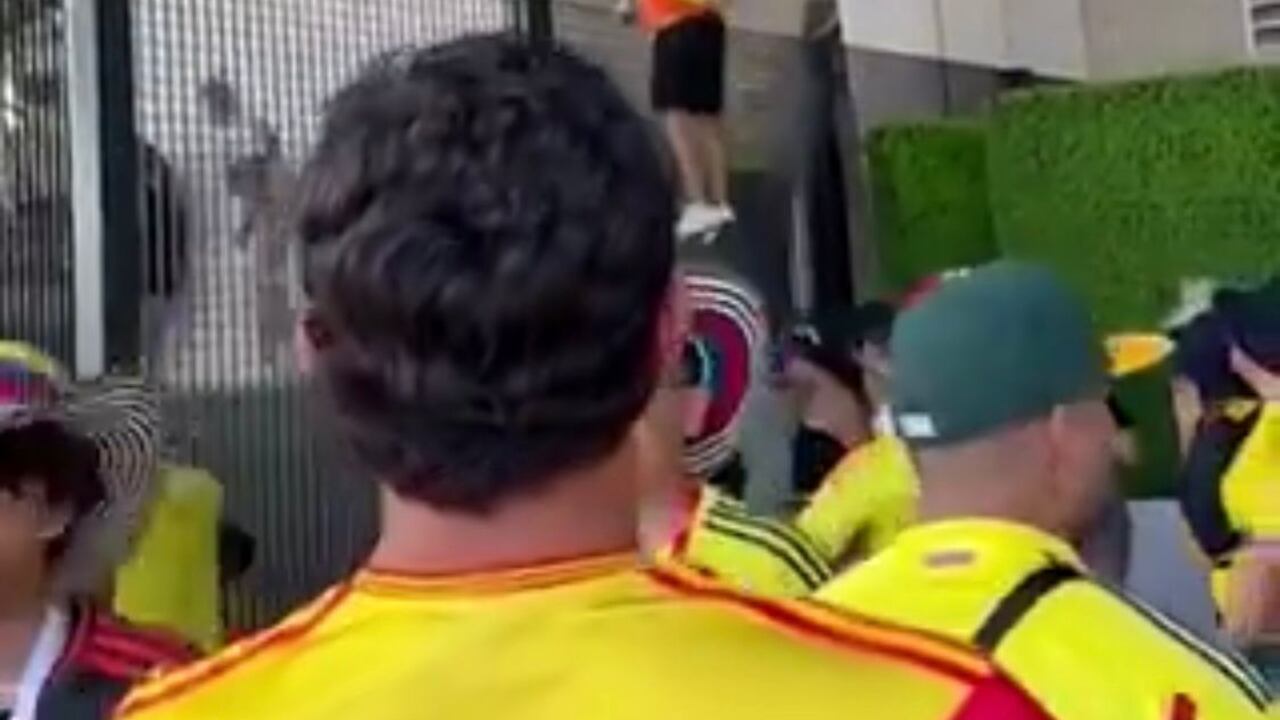 Colombianos se colaron en el Hard Rock Stadium de Miami