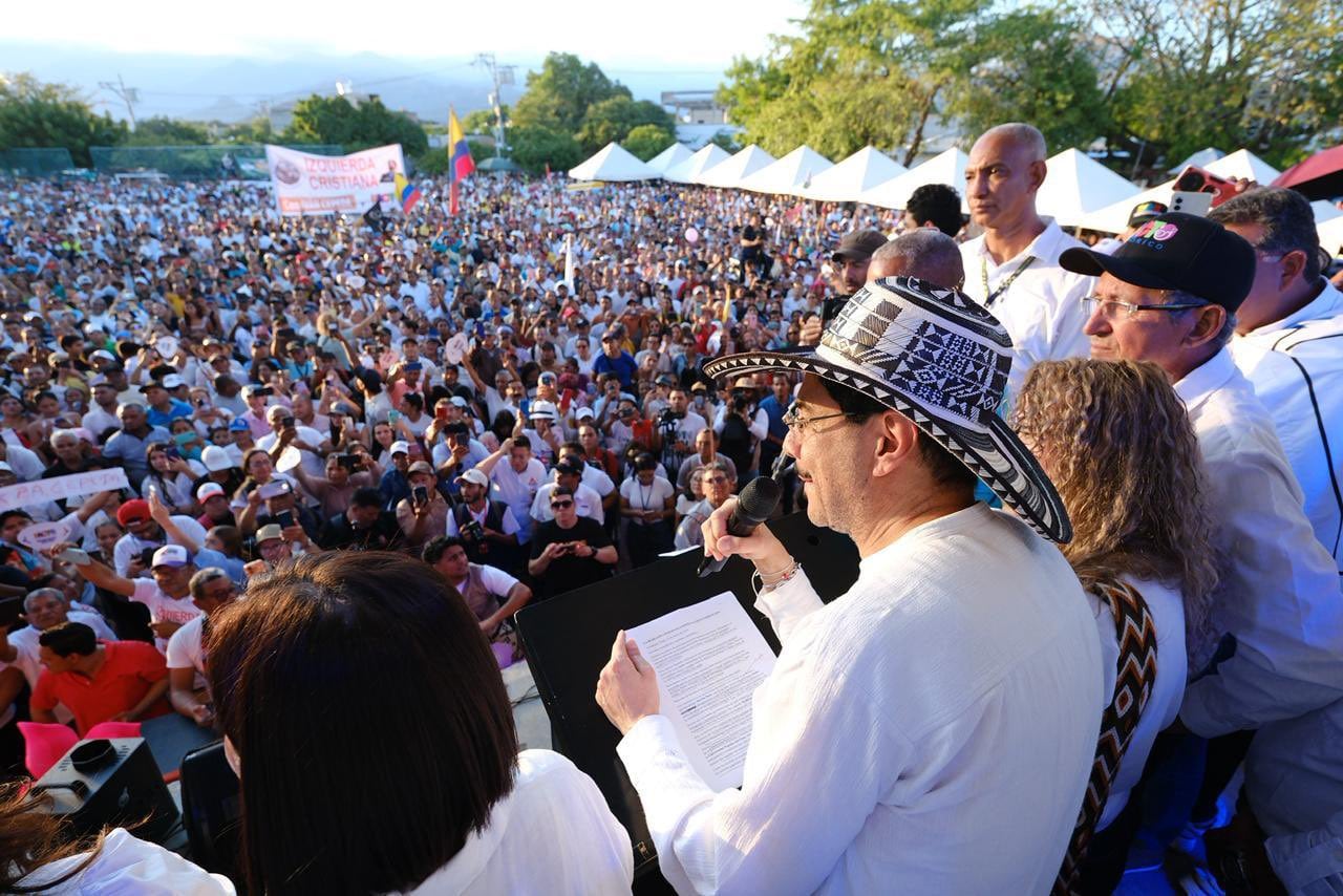 Iván Cepeda desde Valledupar.