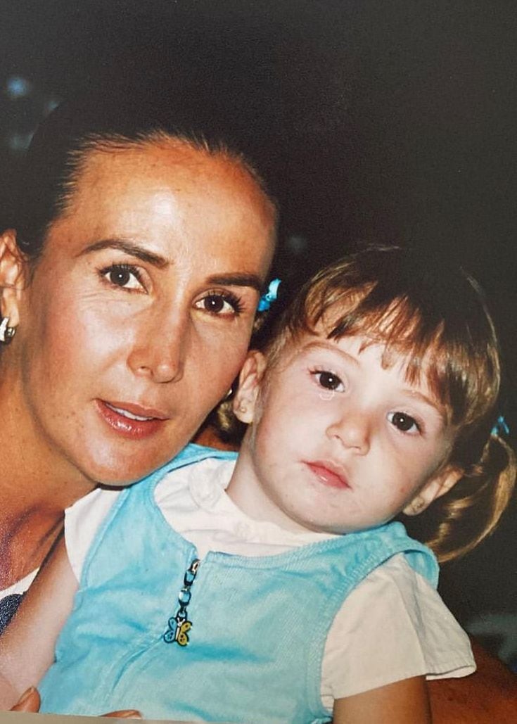 Foto de Luz Mery Tristán y su hija Valeria Tristán.
