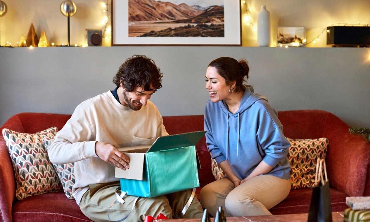 Regalo de aniversario para un hombre.