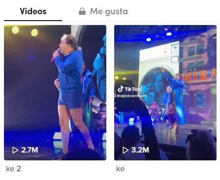 Los videos suman millones de visualizaciones en TikTok.
