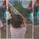 El niño abraza la tumba mientras se pregunta ¿dónde está mi papito?