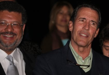 El contralmirante Gabriel Arango Bacci argumentó que las acusaciones en su contra habían sido producto de un montaje. 