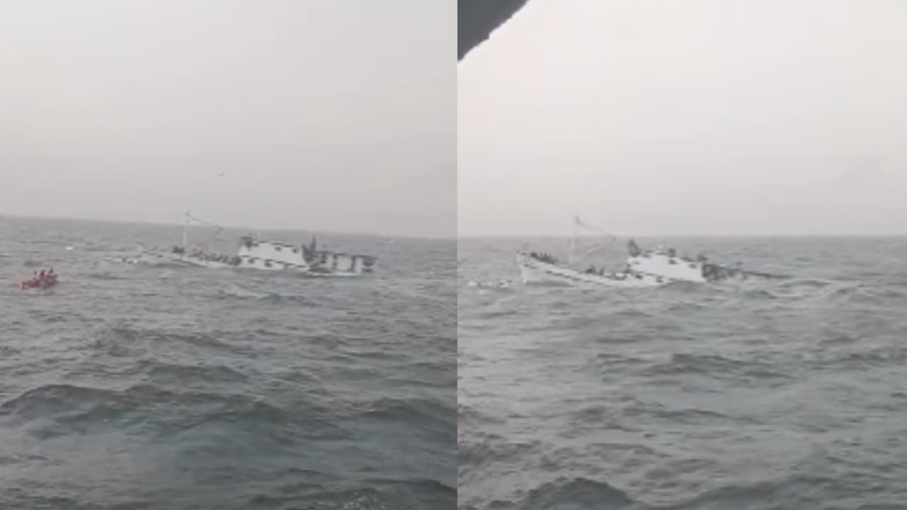 Naufragio en el Pacífico este 13 de diciembre.