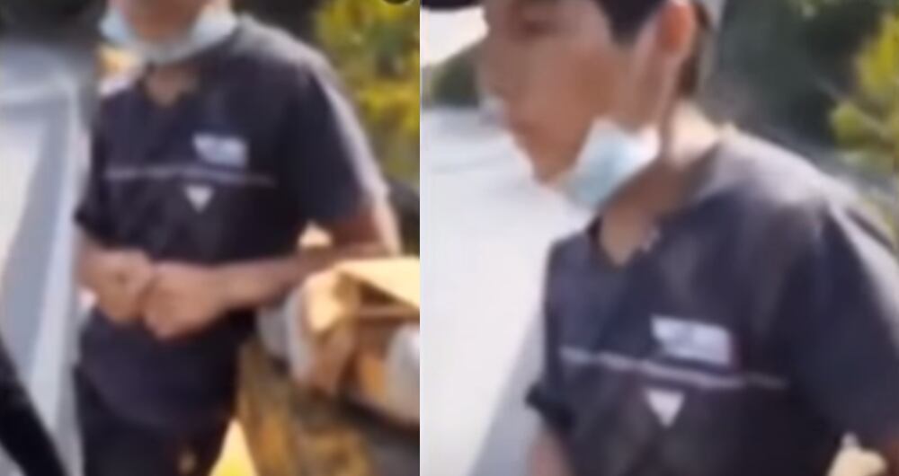 Silvano Oblitas, joven peruano que fue lanzado desde un puente.