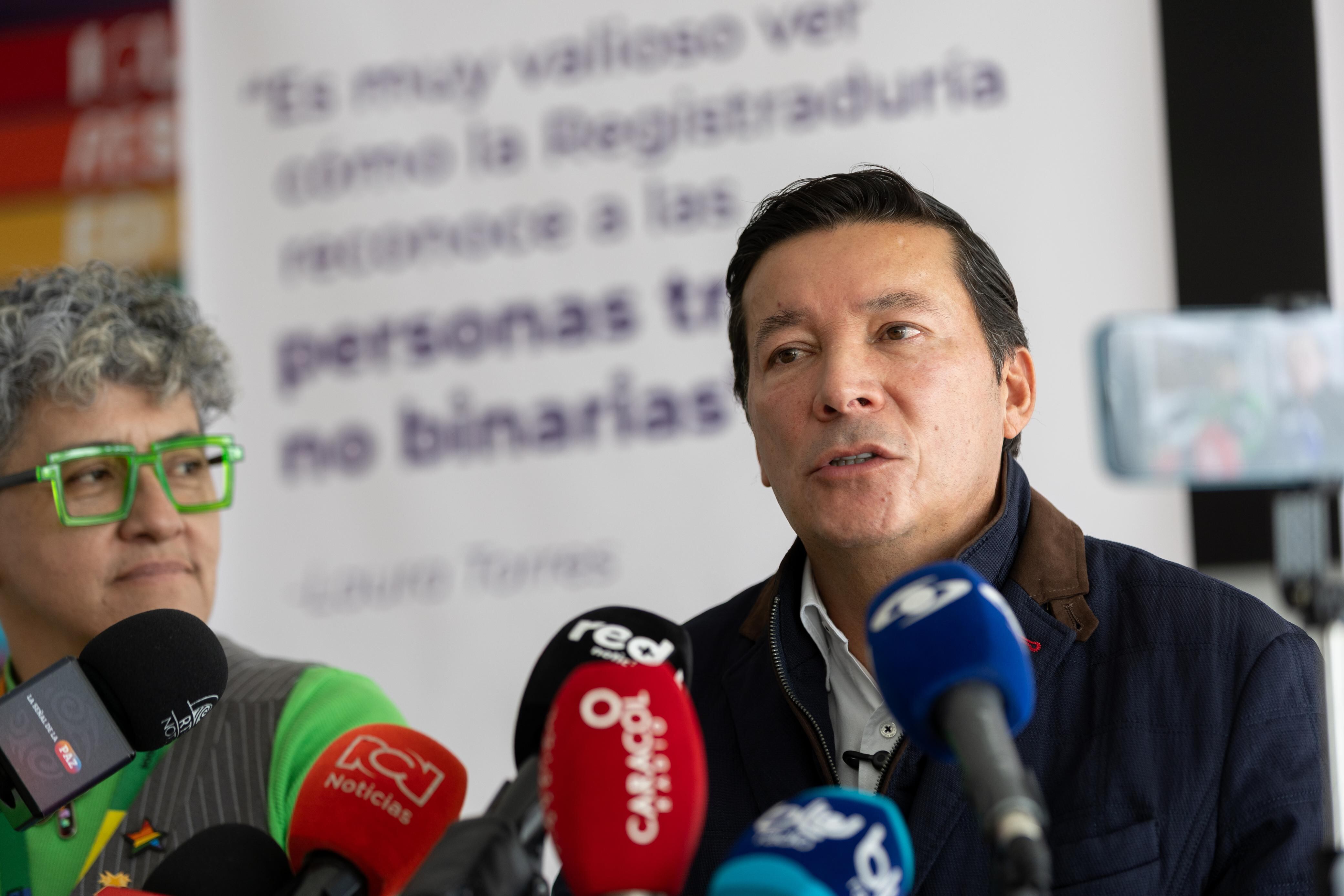 Categorías ‘no binario’ (NB) y ‘trans’ (T) fueron incluidas en el campo ‘sexo’ de registros civiles y todos los documentos de identidad