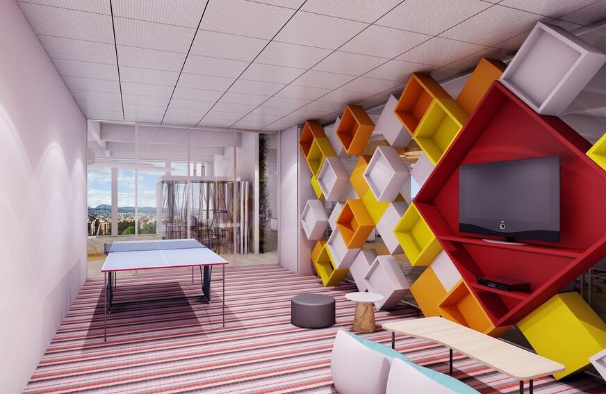 Durante todo el proyecto  fue fundamental el tema del aprovechamiento de residuos de construcción, por tal razón la mayoría de sobrantes de materiales como el drywall, entre otros, fueron donados a instituciones para su reutilización.