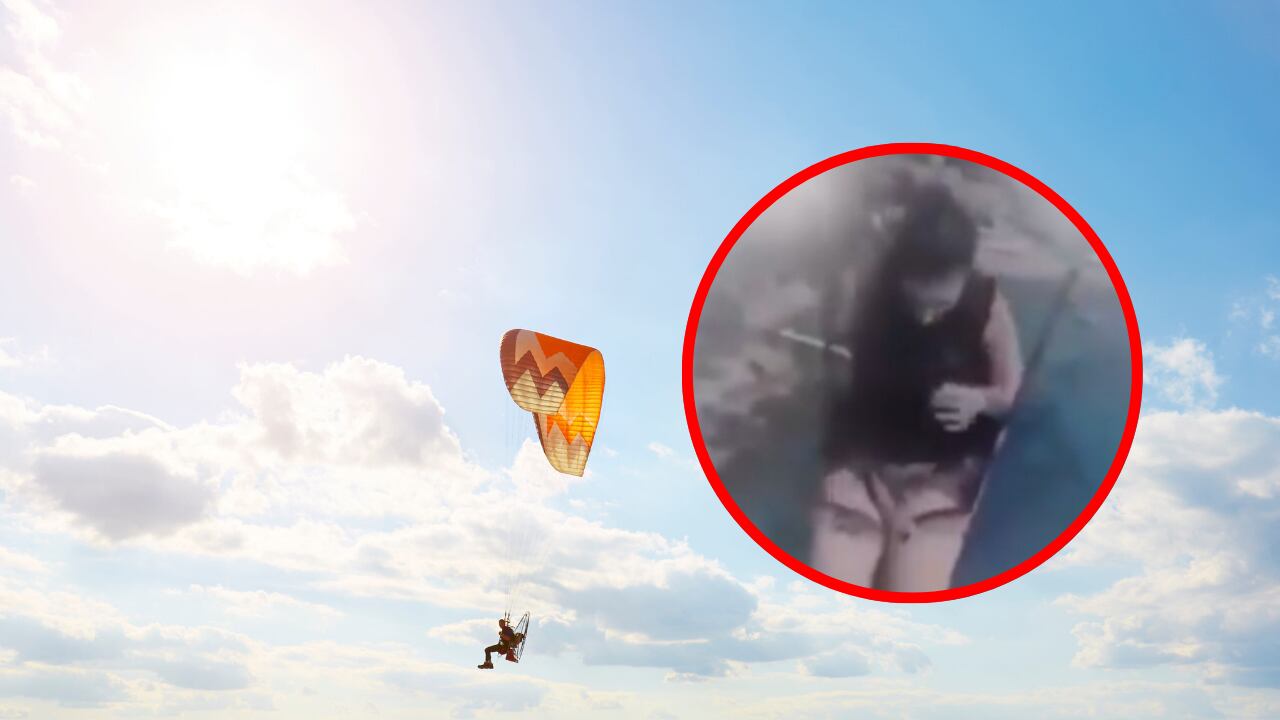 Turista serbia grabó su propia muerte mientras practicaba parasailing.