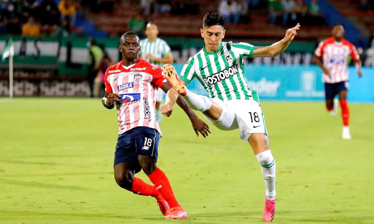 Atlético Nacional vs. Junior - Fecha 1 cuadrangulares Liga BetPlay 2. Foto: Dimayor
