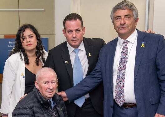 Samuel Gutman, el último sobreviviente del Holocausto.