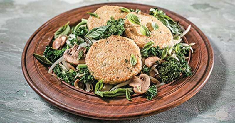 Torticas de quinua, otra de las preparaciones que se pueden lograr con el cereal. 