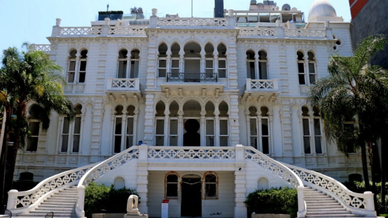 Foto del Museo Sursock en Beirut / AFP