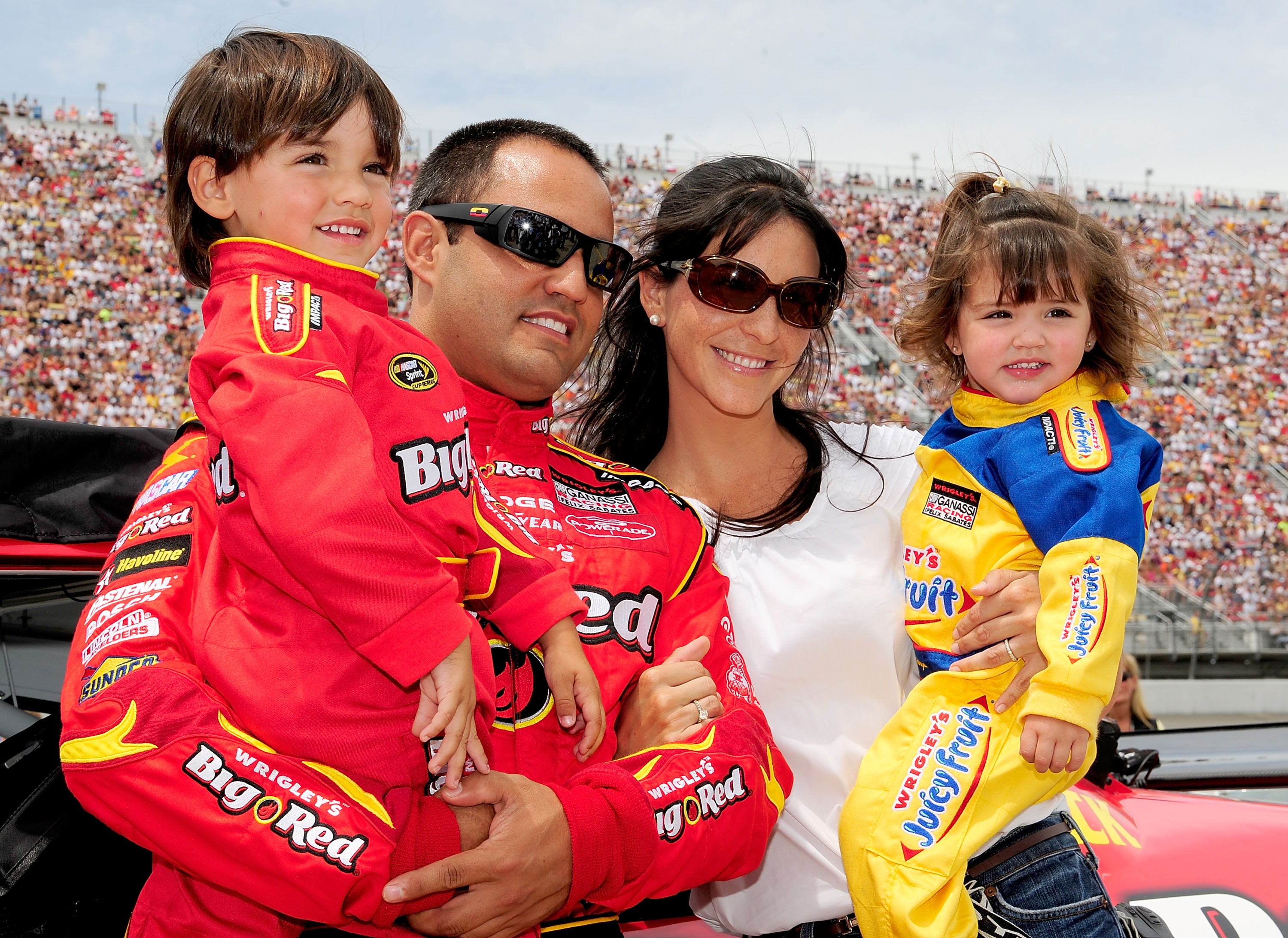Paulina estuvo desde niña junto a Juan Pablo Montoya, su mamá y su hermano en las pistas de Estados Unidos.