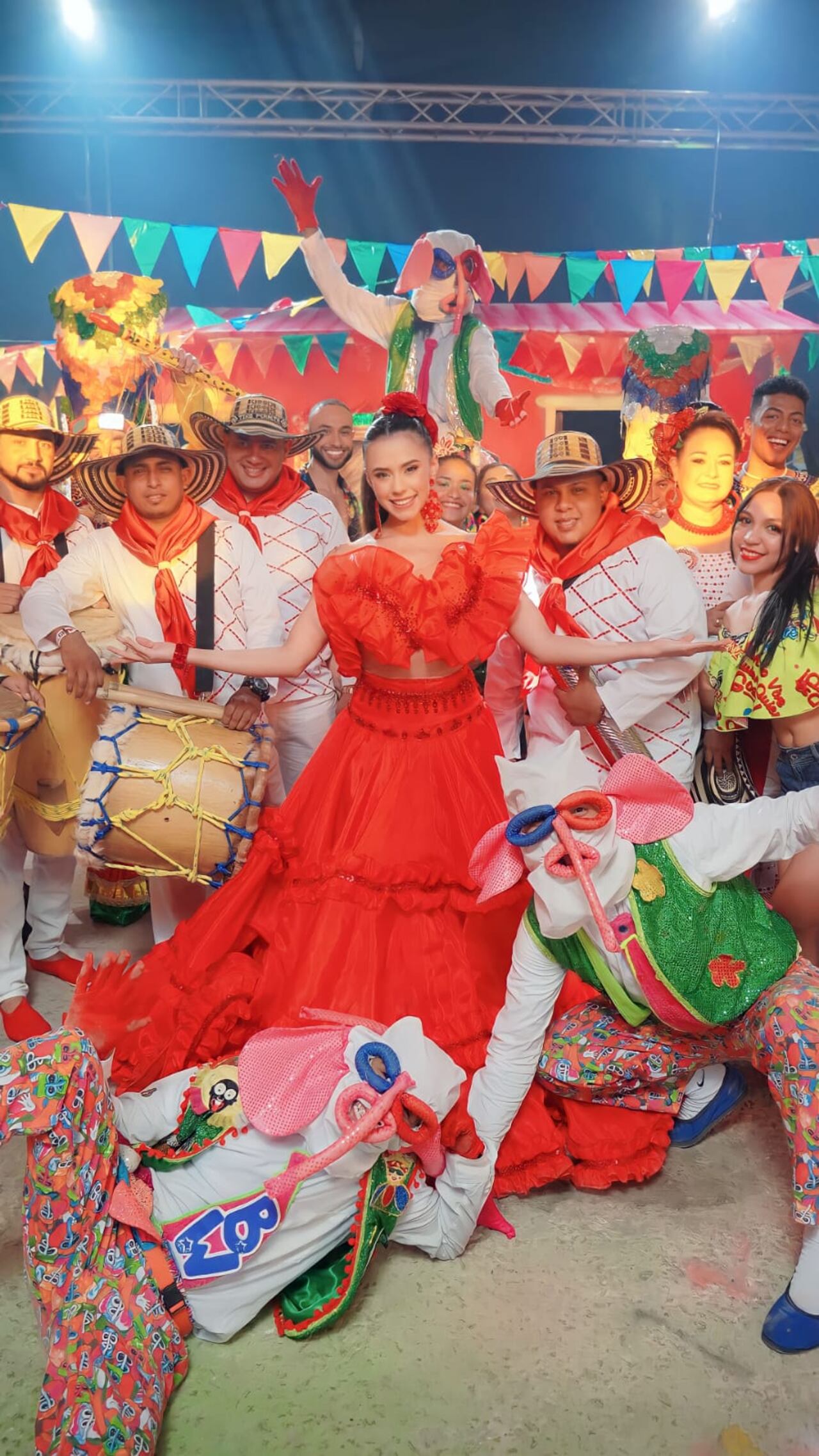 La canción es un homenaje al Carnaval de Barranquilla.