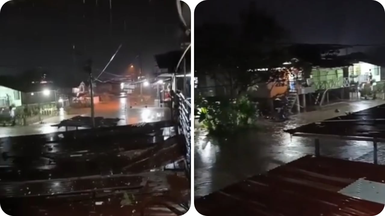La persona que documentó la inundación pidió atención oficial y aseguró que seguirá informando.