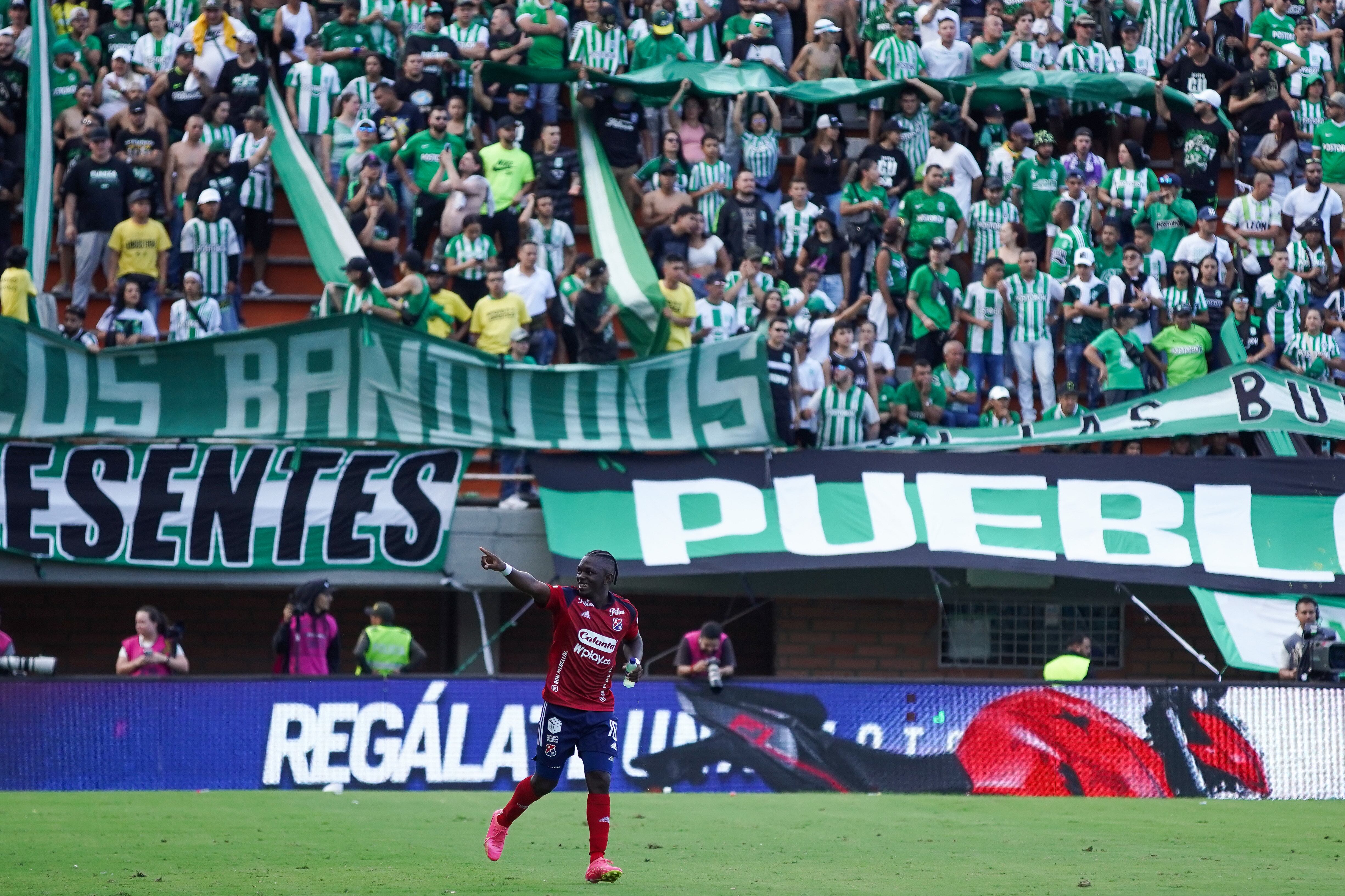 Edwuin Cetré marcó uno de los goles del Medellín
