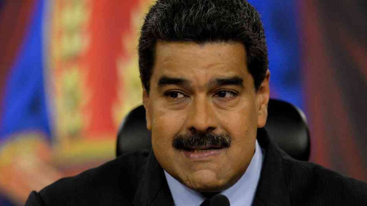 Nicolás Maduro, presidente de Venezuela. AFP