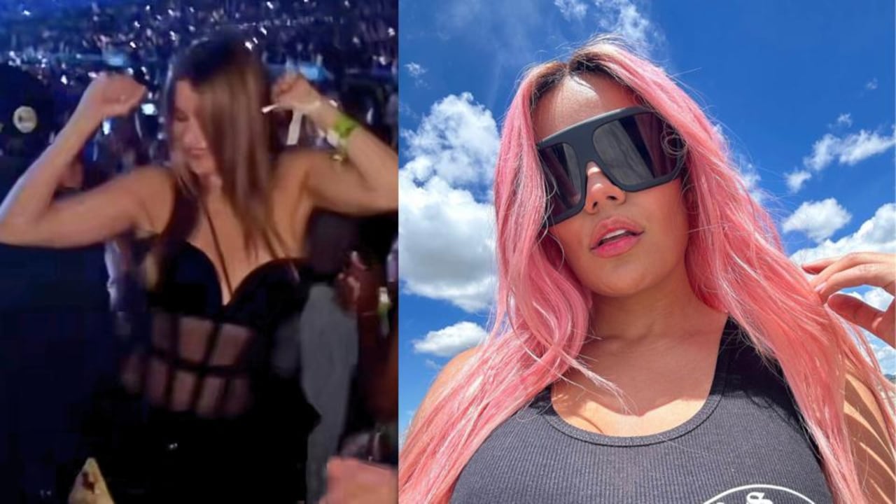 Video de Sofía Vergara bailando en el concierto de Karol G