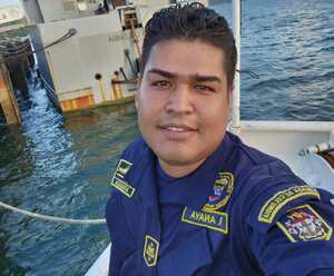Suboficial de la Armada Nacional Rafael Antonio Pineda